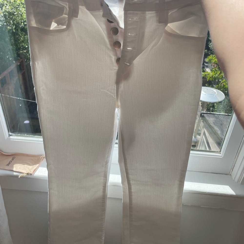 J Brand Lillie High Rise Crop Flare